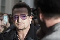 Cinq heures d'op&eacute;ration pour Bono, bless&eacute; &agrave; une &eacute;paule lors d'une chute &agrave; v&eacute;lo