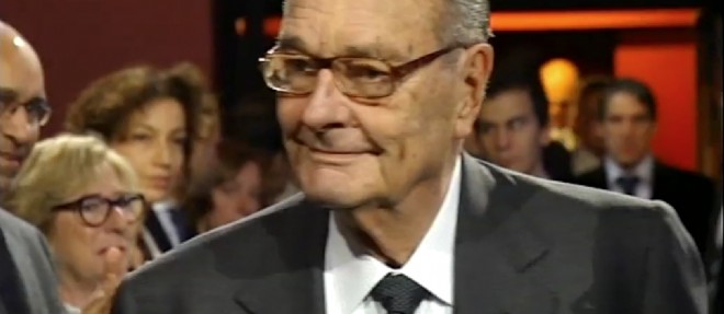 Jacques Chirac souriant pendant que Bernadette snobe Jupp&eacute;