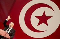 Beji Caid Essebsi, le vieux leader du parti anti-islamiste Nidaa Tounès, incarne ce que le bourguibisme avait de meilleur. ©Alessio Paduano/NurPhoto/AFP