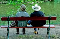 L'epargne-retraite demande de vivre longtemps pour vraiment en tirer profit. (C)GILE MICHEL/SIPA