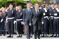 Conversation &quot;apais&eacute;e&quot; entre Fran&ccedil;ois Fillon et Nicolas Sarkozy