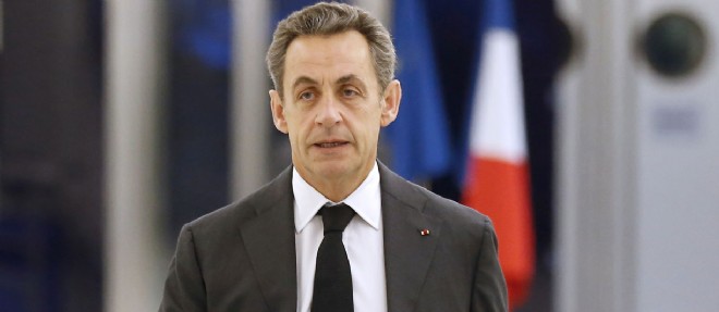 Le president de l'UMP, Nicolas Sarkozy.
