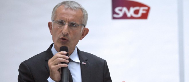 Le president de la SNCF Guillaume Pepy.