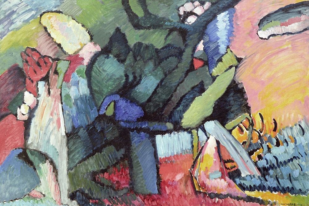 Pere De La Peinture Abstraite Peintre Russe Vassily Kandinsky : un doodle pour les 148 ans du père de l'art