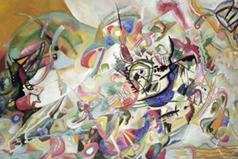 Pere De La Peinture Abstraite Peintre Russe Vassily Kandinsky : un doodle pour les 148 ans du père de l'art