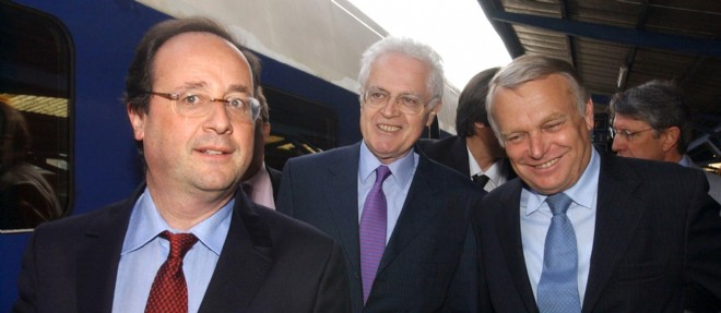 Les trois hommes, en 2005.