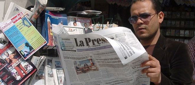 Revue de la presse tunisienne apres le second tour de la presidentielle qui a oppose le 21 decembre 2014 Beji Caid Essebsi et Moncef Marzouki. (Image d'illustrations)