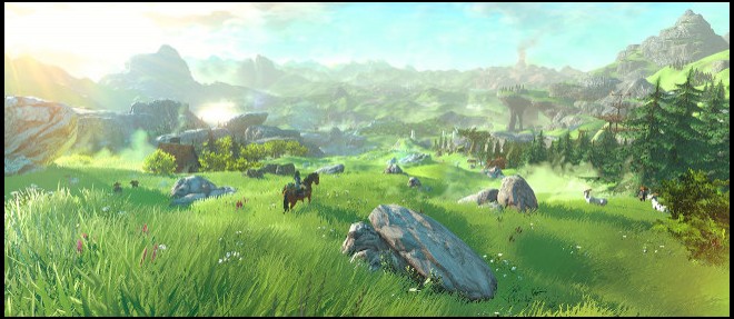 Le prochain Zelda a l'air sublime et gigantesque. Il est prevu des 2015 sur WiiU.