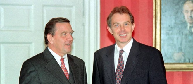 Gerhard Schroder et Tony Blair, deux exemples de collusion entre d'anciens chefs de gouvernement et les decideurs economiques qui posent des problemes ethiques et des conflits d'interets.