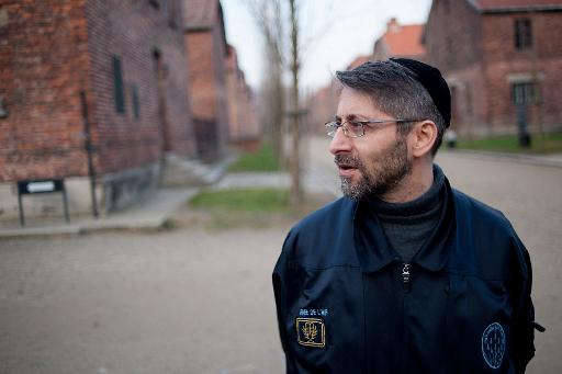 Le grand rabbin de France, Haïm Korsia, à Oswiecim en Pologne le 13 novembre 2014 © Bartosz Siedlik AFP/Archives