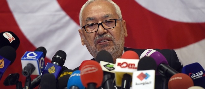 Rachid Ghannouchi, chef du parti islamiste "Ennadha", s'est joint au concert de condamnations de l'attentat contre le journal satirique francais "Charlie Hebdo".