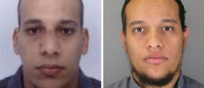 Cherif et Said Kouachi, les auteurs de l'attentat de "Charlie Hebdo", ont tue 12 personnes.