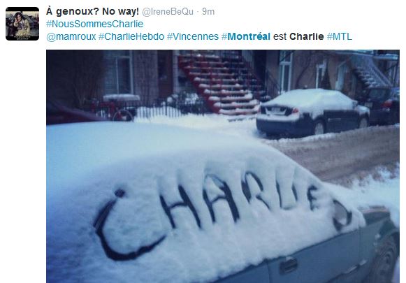 Dans Le Monde Entier La Rue Est Charlie Le Point