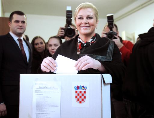 La Croatie &eacute;lit sa premi&egrave;re femme pr&eacute;sident pour la sortir de la crise &eacute;conomique