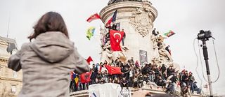 La marche républicaine à paris a connu une mobilisation sans précédent depuis la Libération. ©CITIZENSIDE/AURÉLIEN MORISSARD / citizenside.com