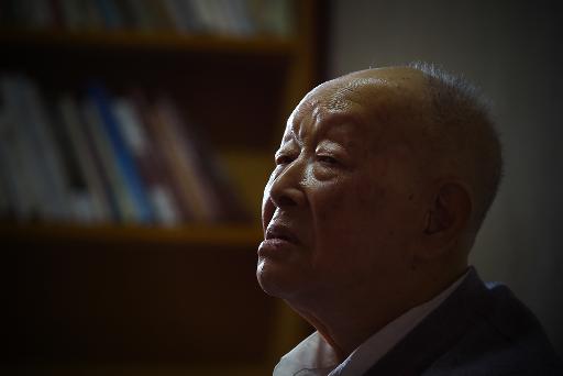 Zhou Youguang, "pere du pinyin", le 11 janvier 2015 a Pekin