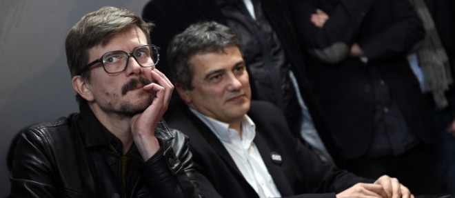 L'equipe de "Charlie Hebdo" a tenu mardi une conference de presse pour presenter son nouveau numero.