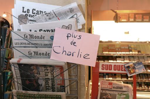 Le nouveau num&eacute;ro de Charlie Hebdo s'arrache en France