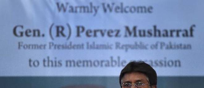 L'ancien president pakistanais Pervez Musharraf a Karachi le 4 decembre 2014