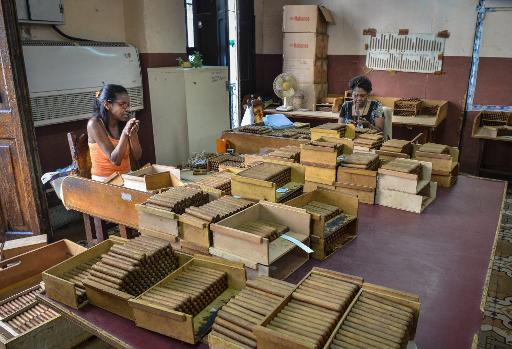 Fabrique de cigares à La Havane, le 27 février 2014 © Adalberto Roque AFP/Archives