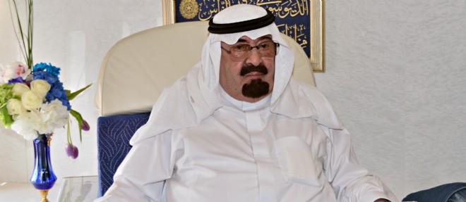 Le roi Abdallah, ici en juin 2014, est mort. Il avait ete hospitalise fin decembre pour une pneumonie.