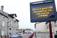 Les Lorrains disent &quot;Non&quot; &agrave; la construction d'une nouvelle gare TGV