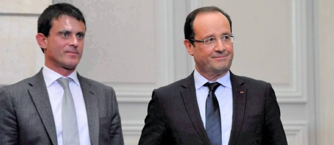 La cote de confiance de Francois Hollande et Manuel Valls augmente pour le troisieme mois consecutif.