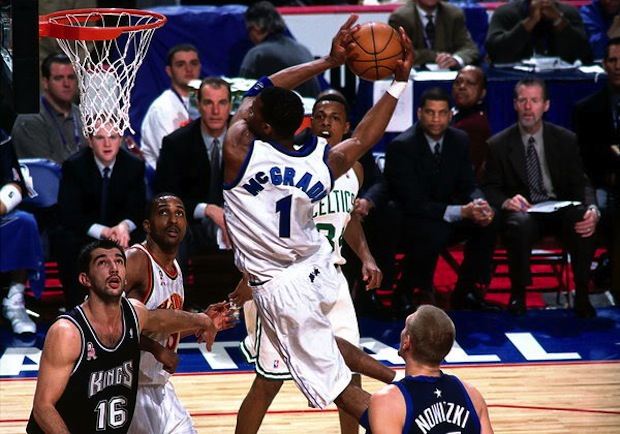 Tracy McGrady dans ses oeuvres. ©  DR