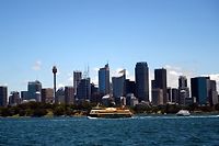 Vue de Sydney. La ville concentre plus de la moitié des Français d'Australie. ©AFP PHOTO / Saeed KHAN