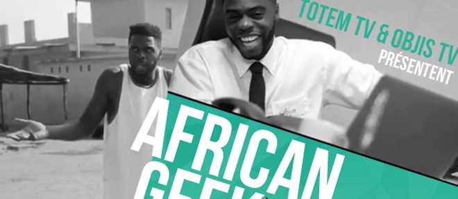 L'affiche de la web-serie African Geek avec Dycosh alias Florin Defrance.