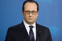 Le chef de l'État, François Hollande.