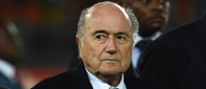 Sepp Blatter, le president de la Fifa.