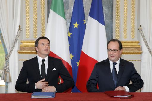 Hollande annonce le lancement des travaux du Lyon-Turin l'ann&eacute;e prochaine