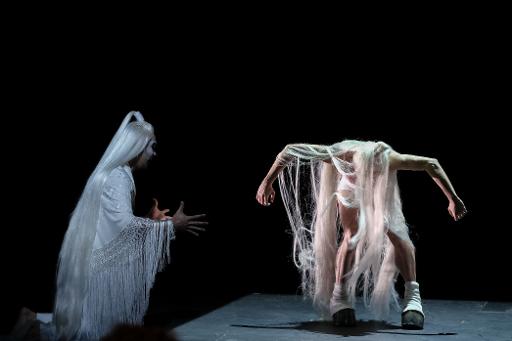 Répétition le 21 février 2015 à Madrid de l'adaptation à l'opéra de "Publico", complexe pièce du poète Federico Garcia Lorca © Pedro Armestre AFP
