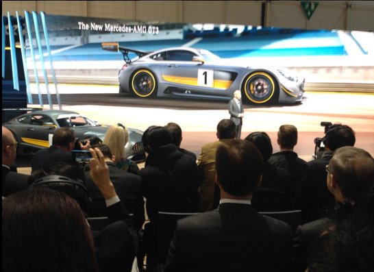 Mercedes : l'AMG GT3, l'une des sensations de Genève !