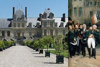 Visite interdite au ch&acirc;teau de Fontainebleau #1 : les adieux &agrave; la garde de Napol&eacute;on dans la cour d'honneur