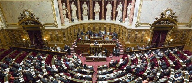 Discours de Laurent Fabius devant le Senat sur la question de l'intervention francaise en Syrie le 4 septembre 2013. Photo d'illustration.