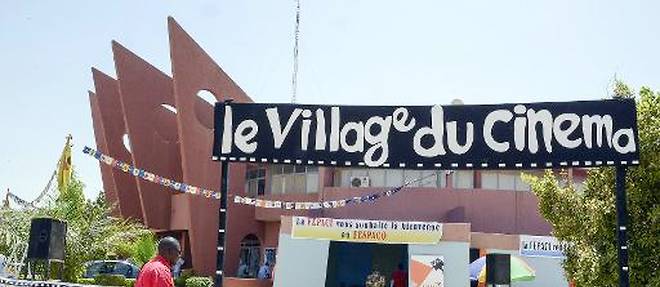 "Le village du cinema" au Fespaco a Ouagadougou le 3 mars 2015