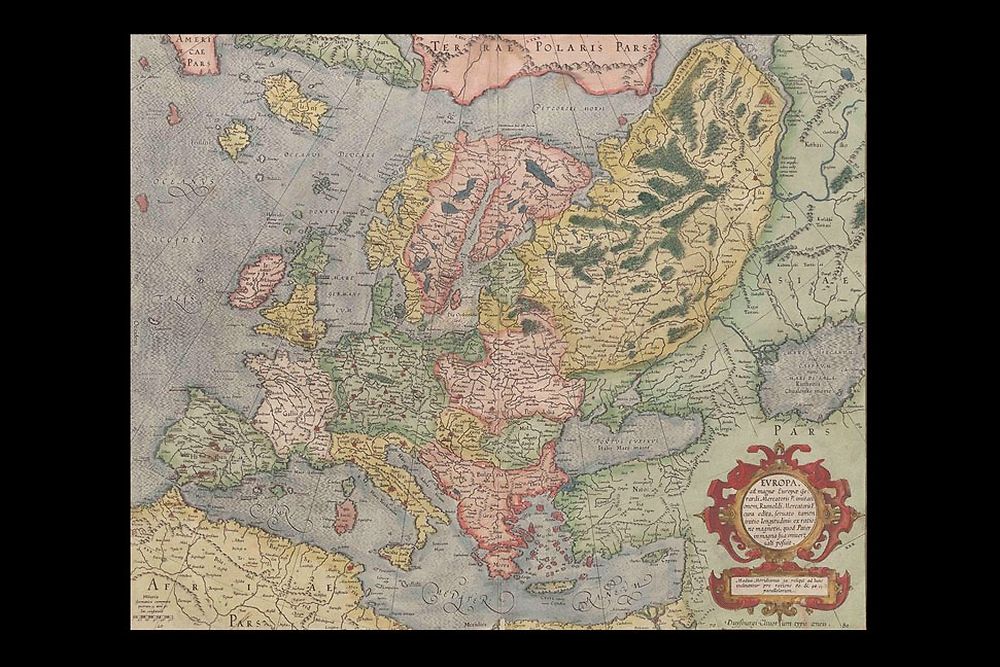 Gerard Mercator, carte de flandre