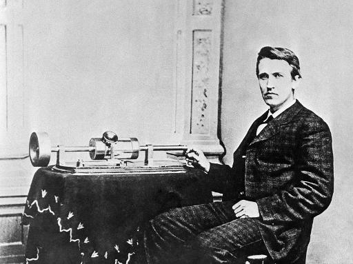 L'inventeur Thomas Alva Edison (1847-1931)