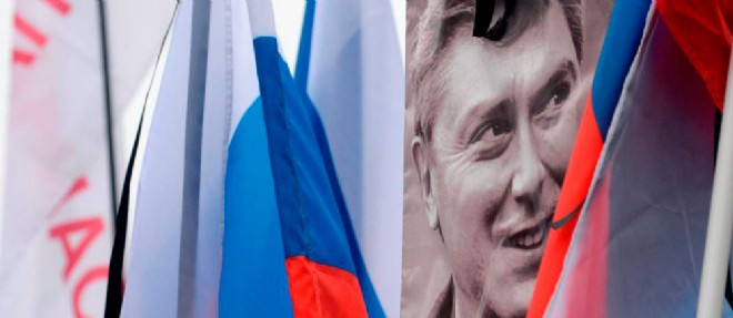 L'hommage de l'opposition a Boris Nemtsov.