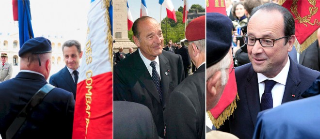 La Cour des comptes critique la gestion de Jacques Chirac, Nicolas Sarkozy et Francois Hollande de la retraite des anciens combattants.