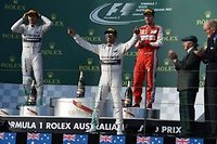 Lewis Hamilton remporte la 1ère course de la saison en Australie. Il devance son coéquipier Rosberg (Mercedes) et Vettel (Ferrari).
