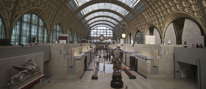 La galerie du musee d'Orsay.
