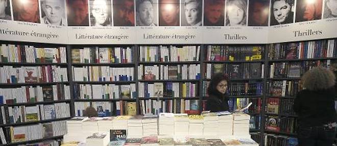 Un stand du Salon du Livre de Paris, le 20 mars 2015