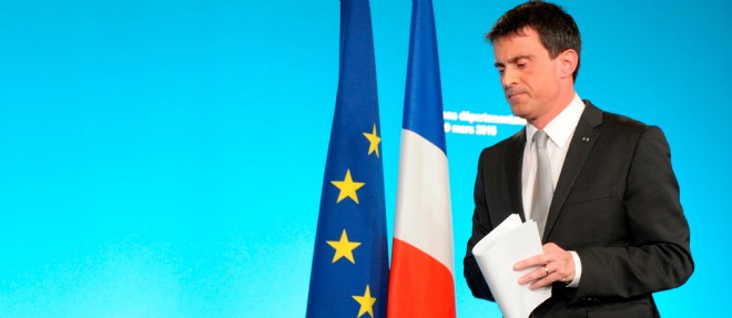 Manuel Valls, comme Ayrault en mars 2014, est desavoue par le resultat d'elections locales.