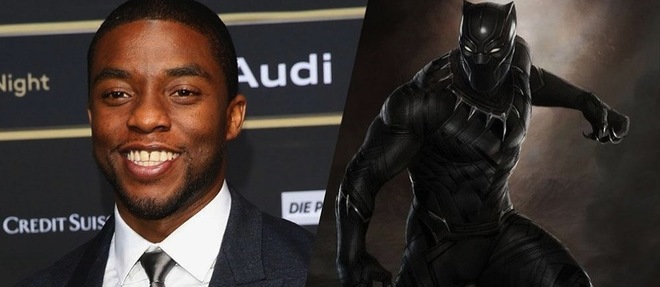 L'acteur Chadwick Boseman interpretera le role de Black Panther.
