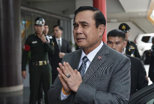 Le Premier ministre thailandais Prayut Chan-O-Cha le 18 septembre 2014 a Bangkok