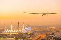 Patrick Aebischer est a la tete de  l'Ecole polytechnique de Lausanne, partenaire de Solar Impulse. (C)Abu Dhabi