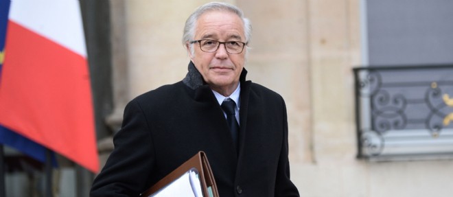 Le ministre du Travail Francois Rebsamen a l'Elysee le 18 fevrier 2015.